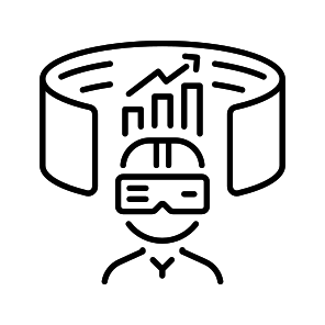 Vr Business icon