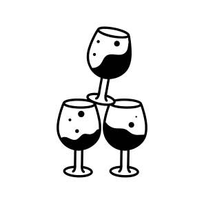 Stacked Glasses icon