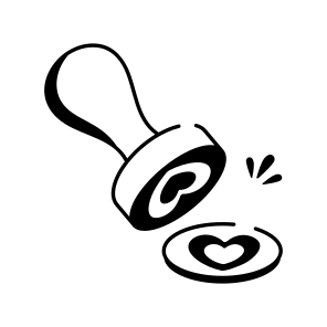 Valentine Stamp icon