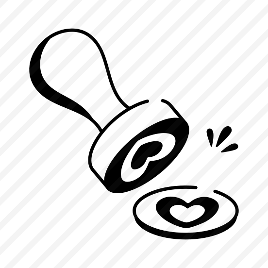 Valentine Stamp preview