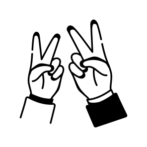 Victory Sign icon