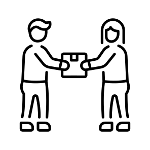 Giving Parcel icon