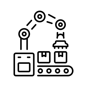 Packaging Robot icon