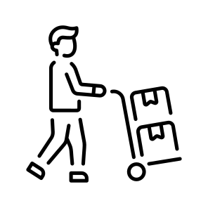 Warehouse Cart icon