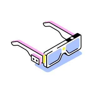  D Glasses icon