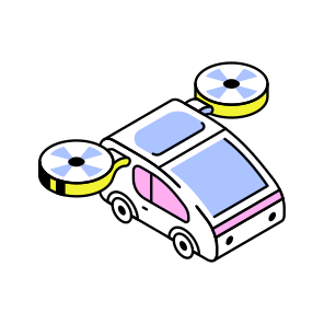 Flying Car icon