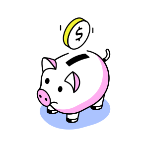 Saving Money icon