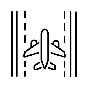 Plane Runway icon