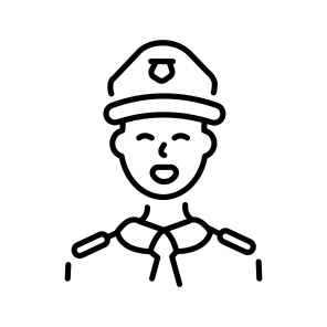 Policeman icon