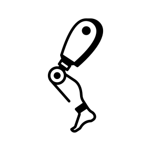 Prosthetic Leg icon