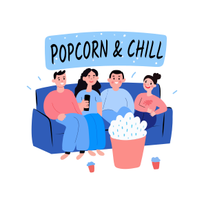 Eating Popcorn icon