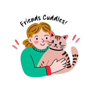 Friends Cuddles icon