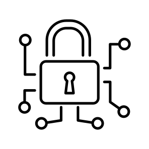 Cybersecurity icon