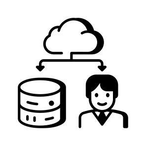 Cloud Data icon
