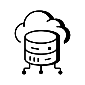 Cloud Database icon