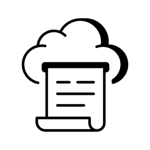 Cloud Document icon