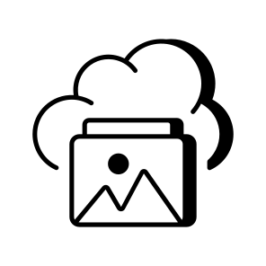 Cloud Image icon