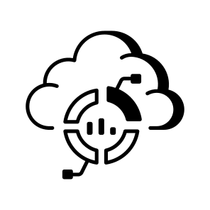 Cloud Infographic icon