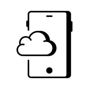 Cloud Mobile icon