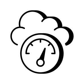 Cloud Performance icon