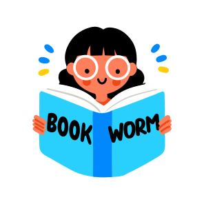 Bookworm icon