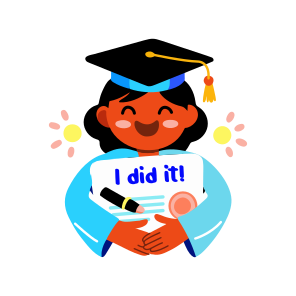 Graduated icon