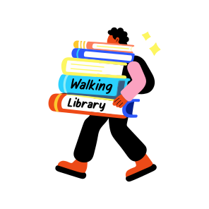 Walking Library icon