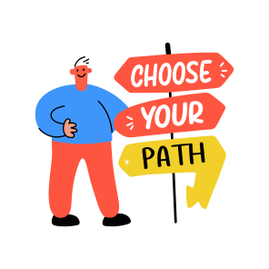 Choose Path icon