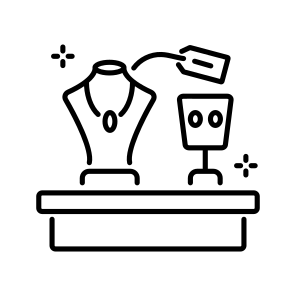 Jewellery Display icon
