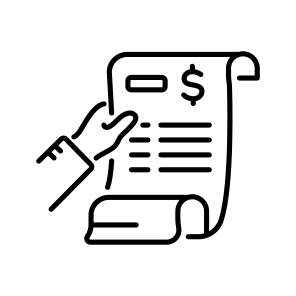 Receipt icon