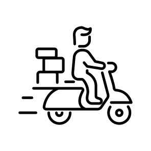 Scooter Delivery icon