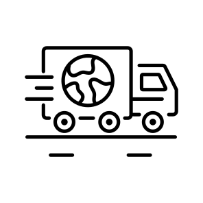 Worldwide Shipping icon
