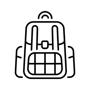 Charging Backpack icon