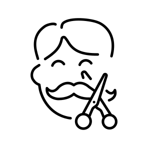 Moustache Trimming icon