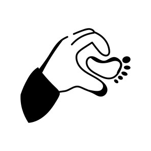 Baby Footprint icon