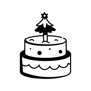 Christmas Cake icon