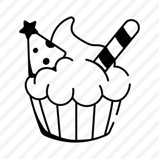 Decorated Cupcake preview