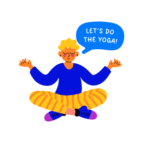 Yoga icon