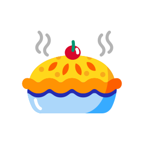 Pie icon