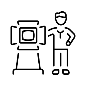 Teleprompter icon