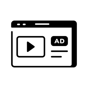 Shopping Ad icon