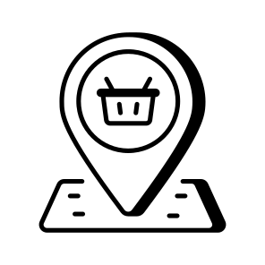 Shopping Location icon