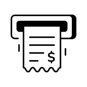 Shopping Receipt icon