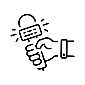 News Microphone icon
