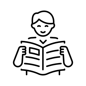 Reading News icon