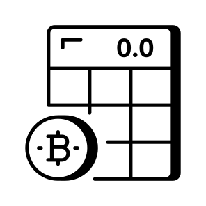 Bitcoin Calculation icon