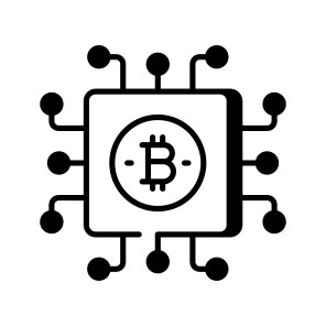 Bitcoin Chip icon