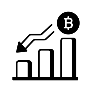 Bitcoin Loss icon