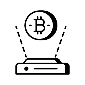 Bitcoin Projection icon