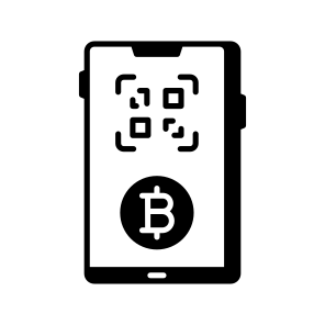 Bitcoin Qr icon